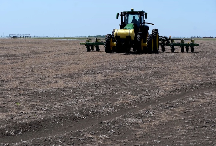 Soybean planting progressing quickly